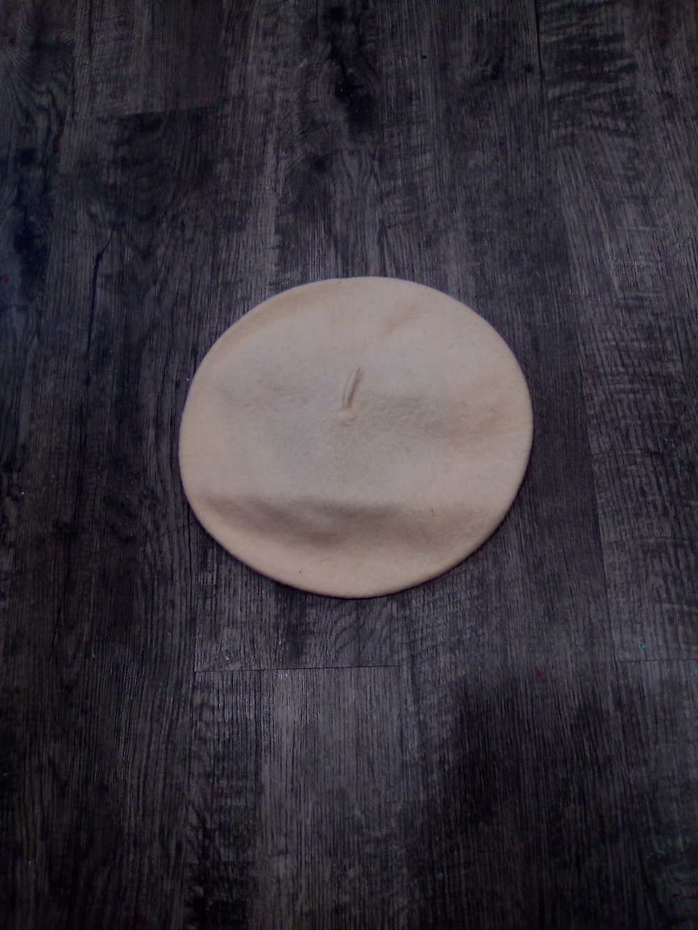 Arlin Classic Cream Wool Beret